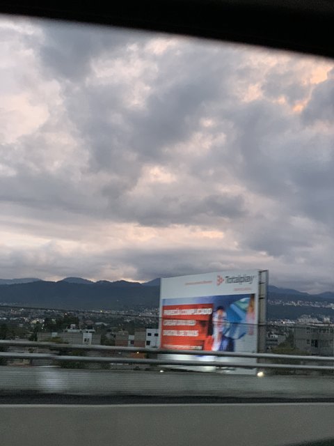 Advertisement in the Clouds