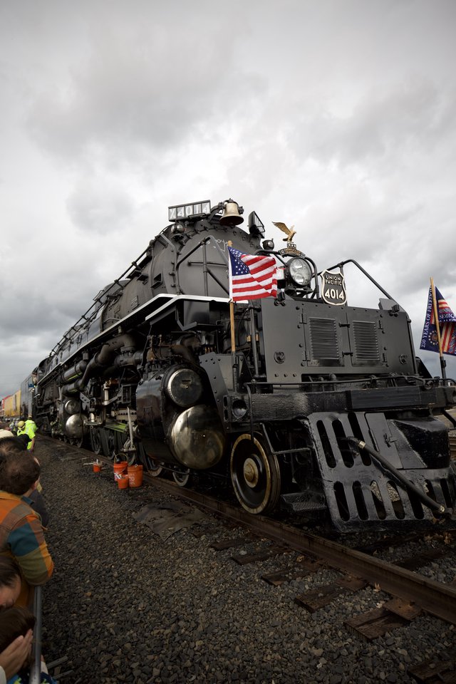 Union Pacific Big Boy 4014 Steam Locomotive Display