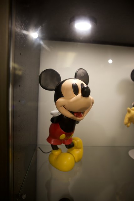 Magical Night-time Display: Mickey Mouse Figurine, 2024