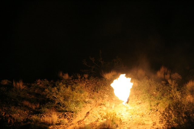 Hilltop Bonfire