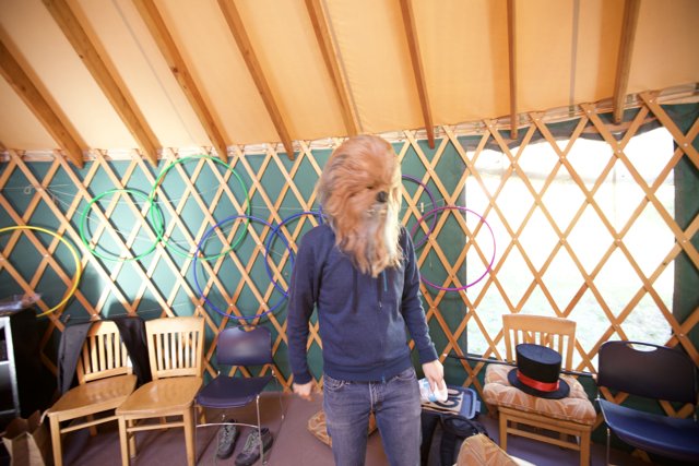 Yurt Life with a Furry Friend
