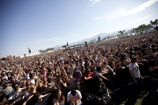 Coachella Sunday Crowd