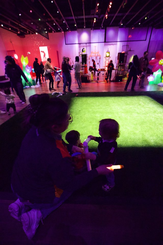 Baby Rave Interactive Light Installation at Asian Art Museum