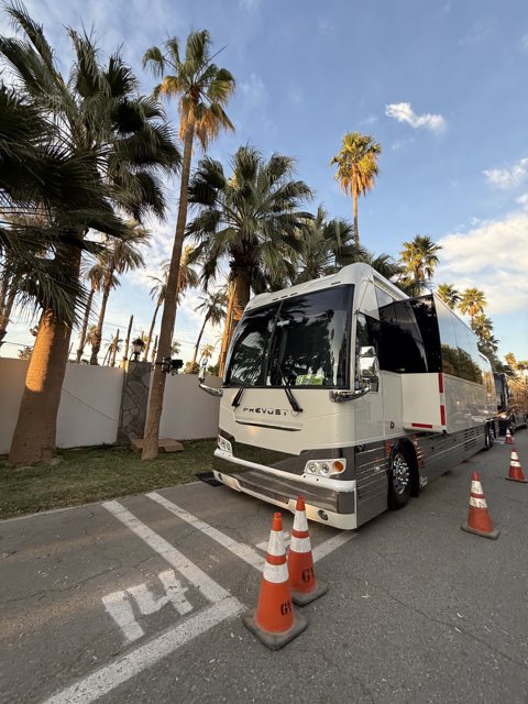 Sunset Arrival at Empire Polo Club