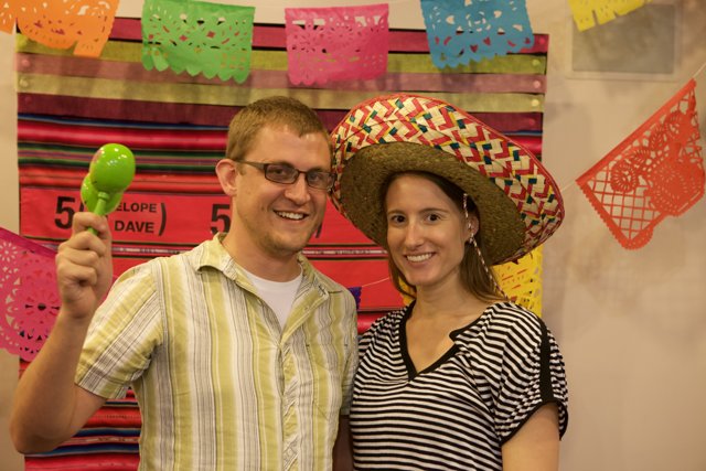 Couple Celebrating 5 Years with a Fiesta