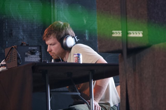 Aphex Twin Entertains with Electronic Set at Coachella 2008
