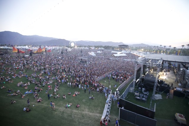 Electric excitement: A sea of music lovers at Coachella
