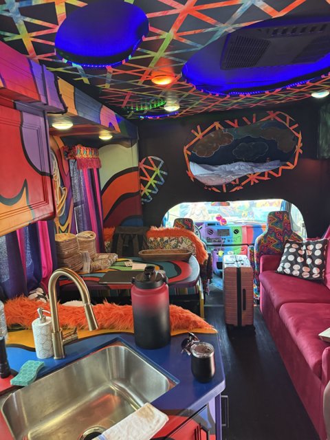 Vibrant Whimsy on Wheels