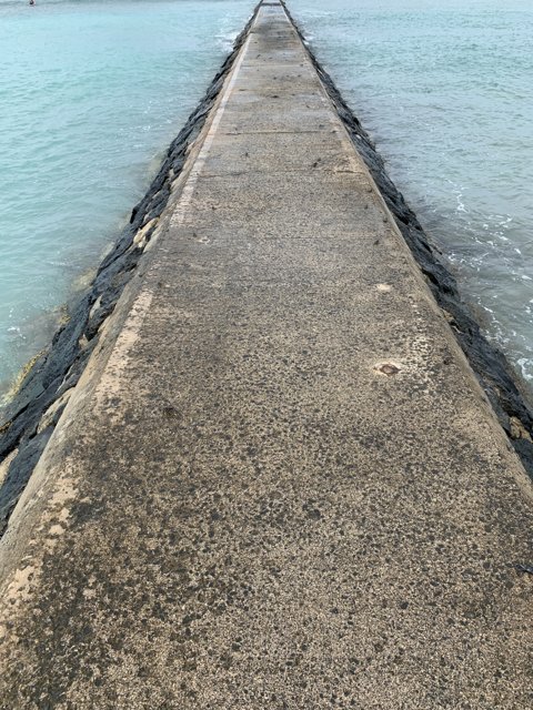 Pier Pathway Along the Majestic Mamala Bay