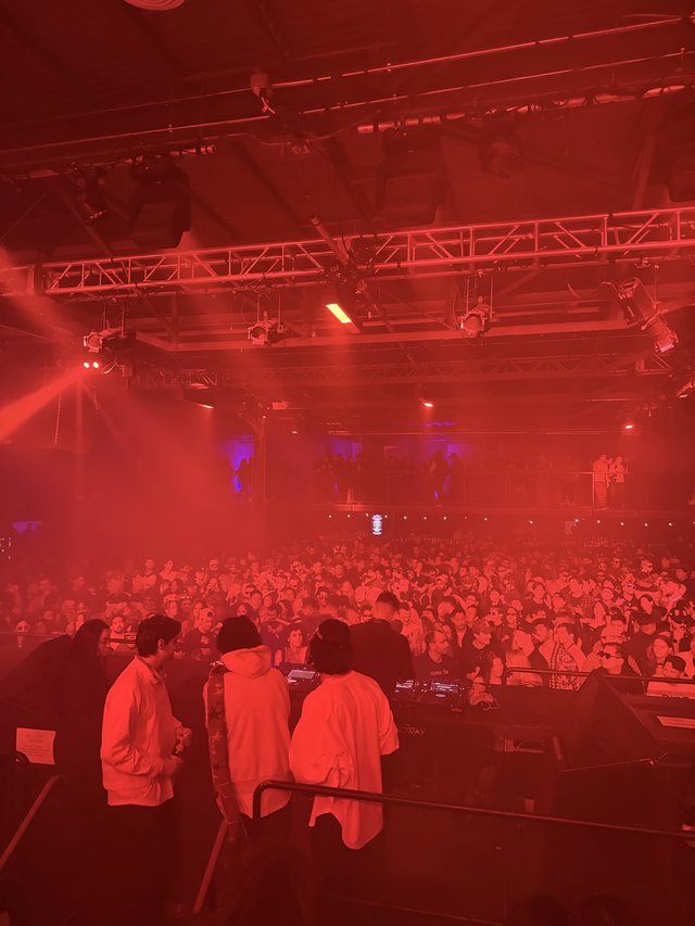 Skrillex and Four Tet with Boys Noize Concert Performance