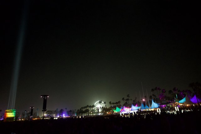 Urban Symphony: Night at Coachella 2024
