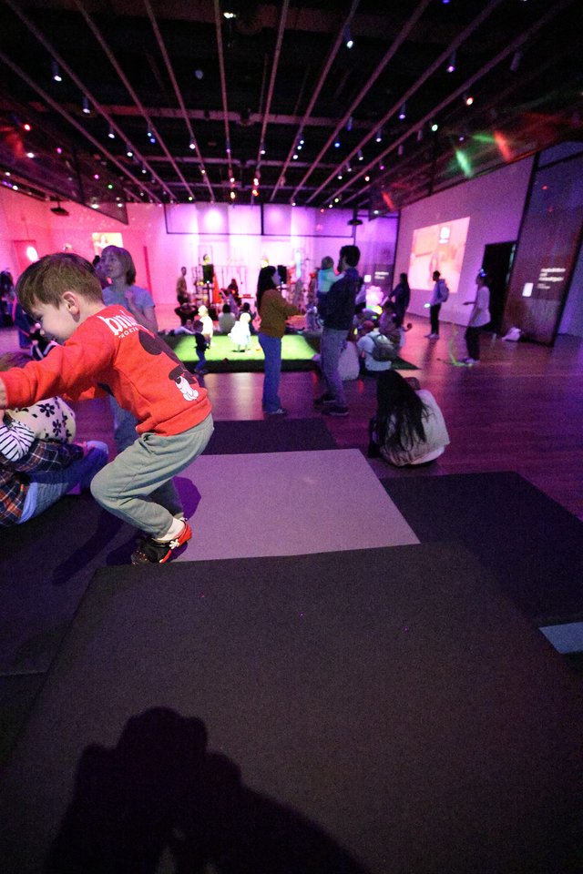 Baby Rave Interactive Light Exhibition at Asian Art Museum