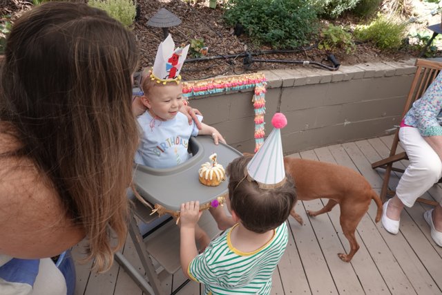 Birthday Celebrations on the Deck