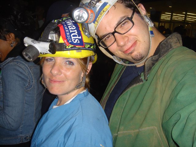 Halloween Costume Party: Miners and Medical Staff