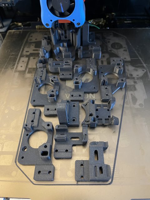 3D-Printed Number Symbol on Metal Base