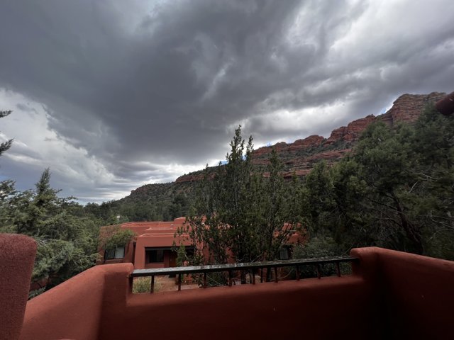 Stormy Scenery at Coconino National Forest