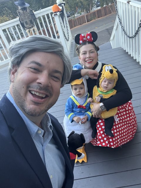 Halloween Smiles on the Porch