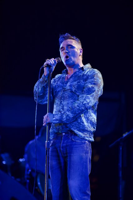 Morrissey Takes the Coachella Stage