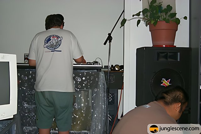 DJ Set in the JungleScene