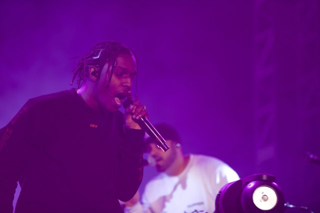 A$AP Rocky Rocks the Mic at Coachella 2016