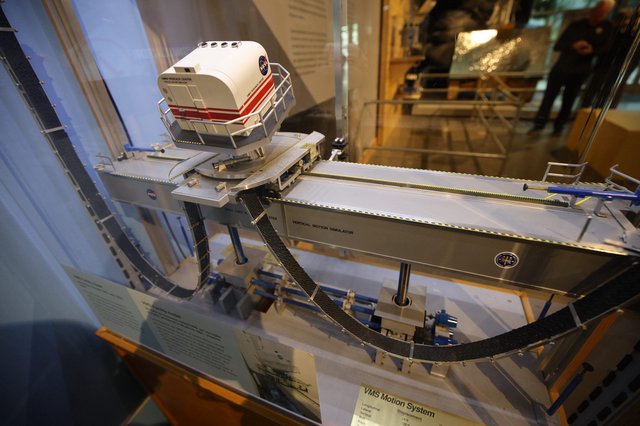 NASA Vertical Motion Simulator Training Equipment Display