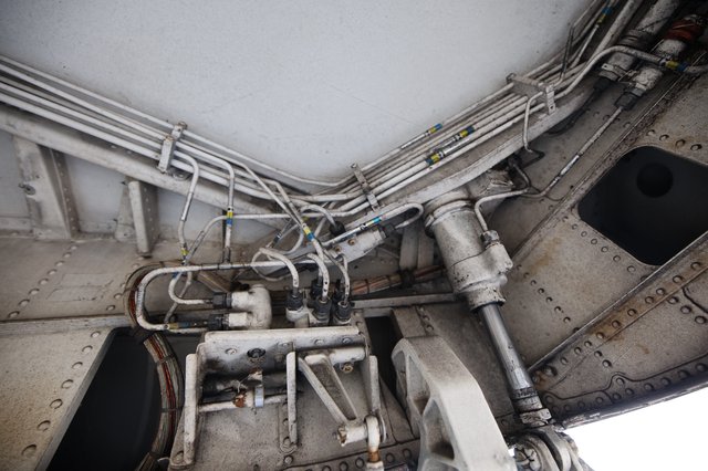 Industrial Aircraft Carrier Engine Room Infrastructure