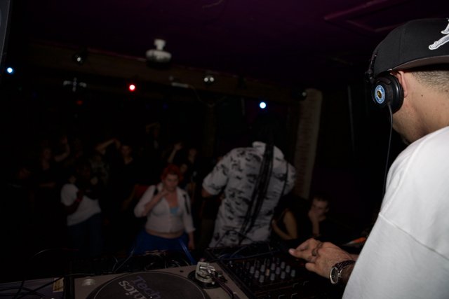 Nightclub DJ in the Zone