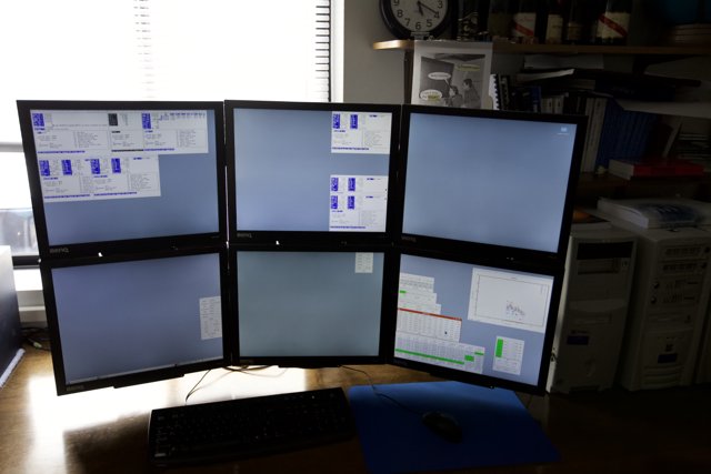 Multi-Screen Madness at the Computer Desk