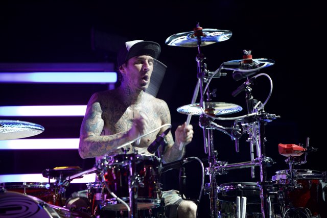 Travis Barker's Electrifying Performance on Drums