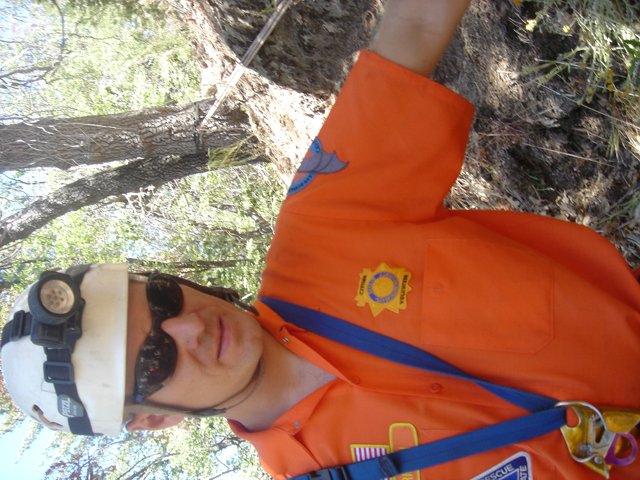 Outdoor Worker with Safety Gear and Accessories