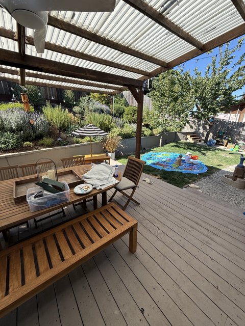 Serene Backyard Gathering