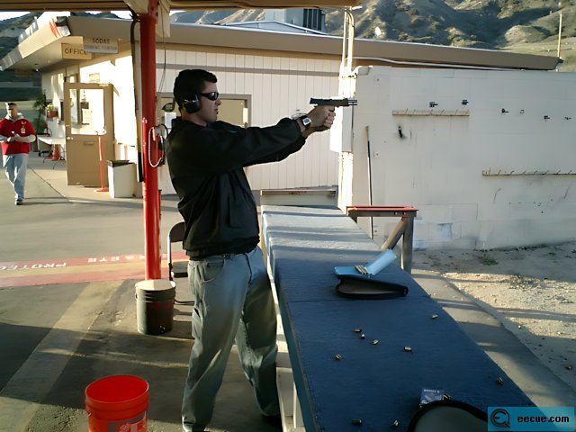 Shooting Practice at the Range