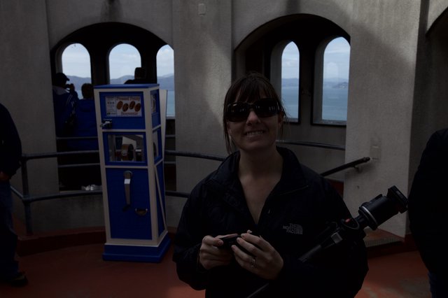 Souvenir Hunter at Coit Tower San Francisco