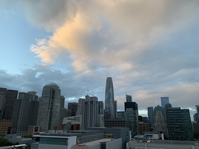 Skyline Over the Urban Metropolis