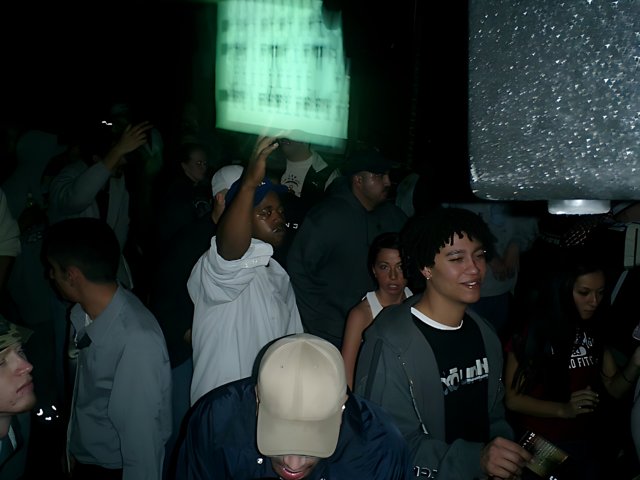 Crowd in a Nightclub