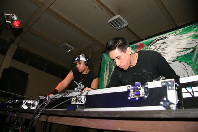 Electronic Music Duo Rocks the Party
