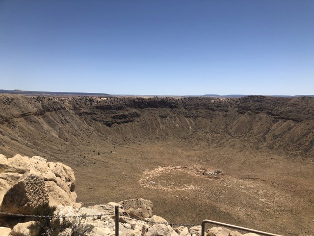 Majestic Crater in the Mojave