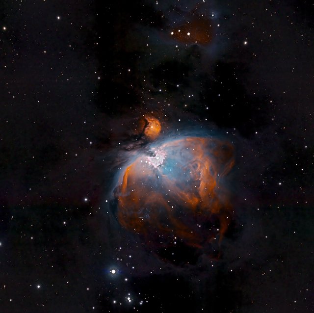 M42 Orion Nebula in SHO Narrowband Palette