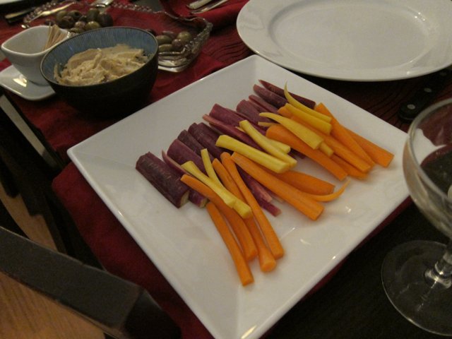 Carrots and Dip Platter