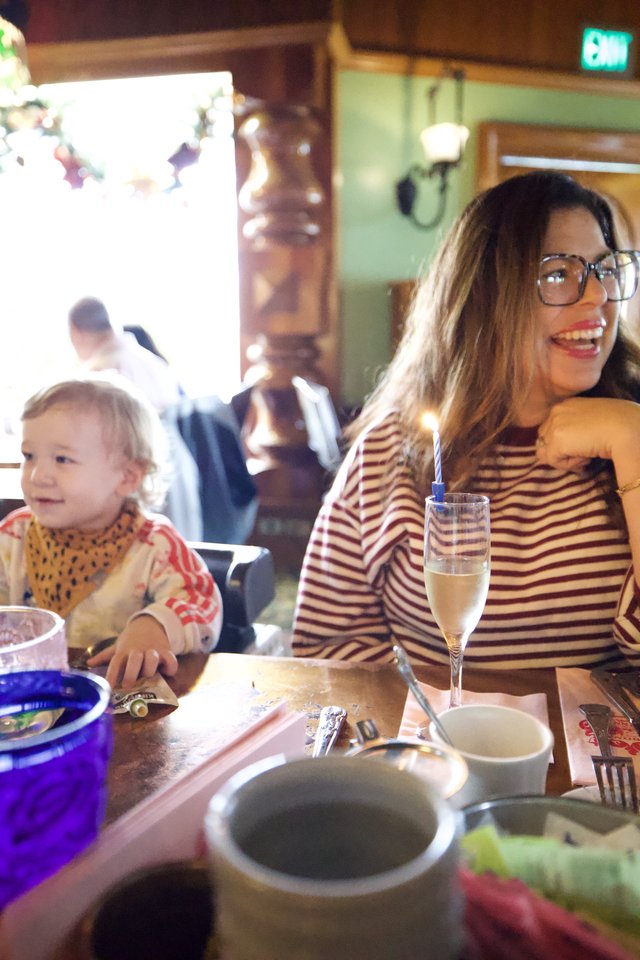 Family Birthday Celebration at Madonna Inn Restaurant