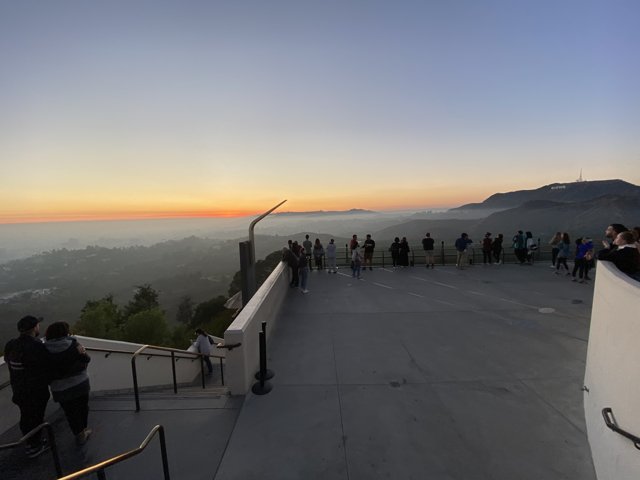 Sunset Gathering at Griffith Observatory