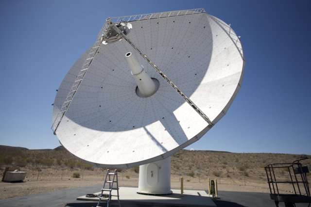 The White Dish and the Radio Telescope