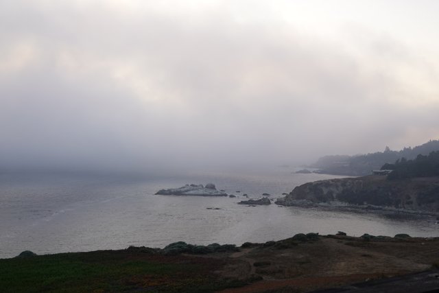 Serene Ocean View from Jenner Promontory