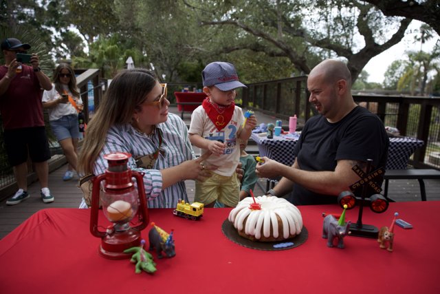 Celebrating Wesley's 2nd Birthday Adventure