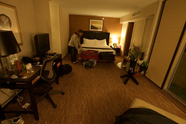 Hotel room escape