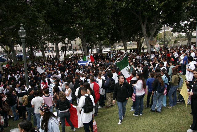 2006 School Walkout Draws Large Crowd in Park