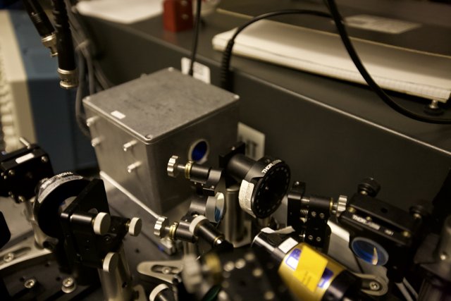 High-Tech Machine in Caltech Quantum Lab