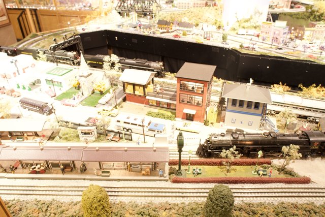 Miniature Railroad Town Comes to Life