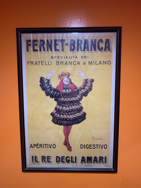 Fernet Branca - Italian Wine Advertisement