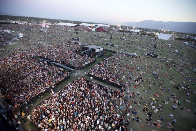 Jam-Packed Concert Crowd at Coachella 2011